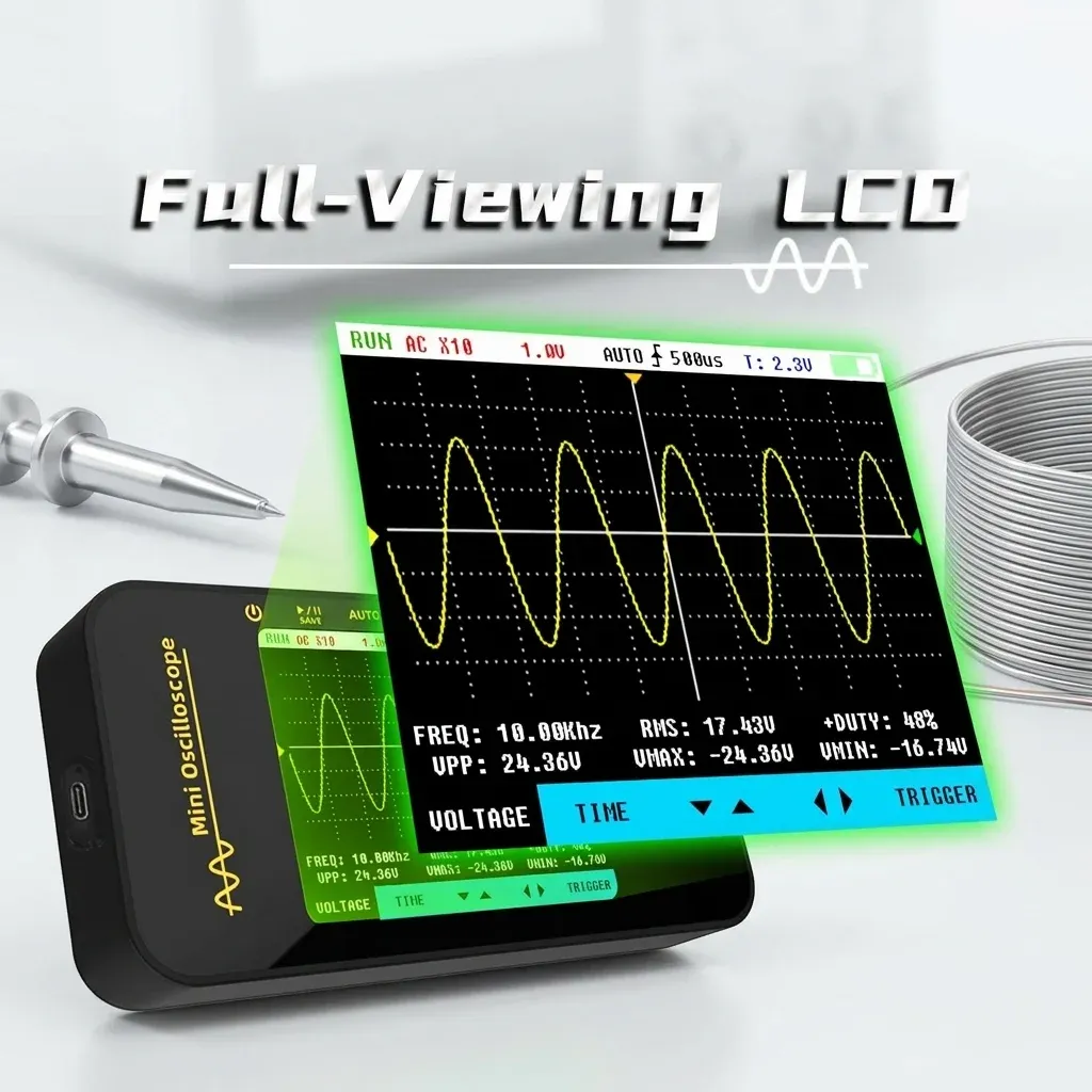 Keysight benchtop oscilloscope waveform display for UK engineering buyers